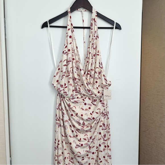NWT Free People Daria Graphic Maxi Dress M - Picture 7 of 13